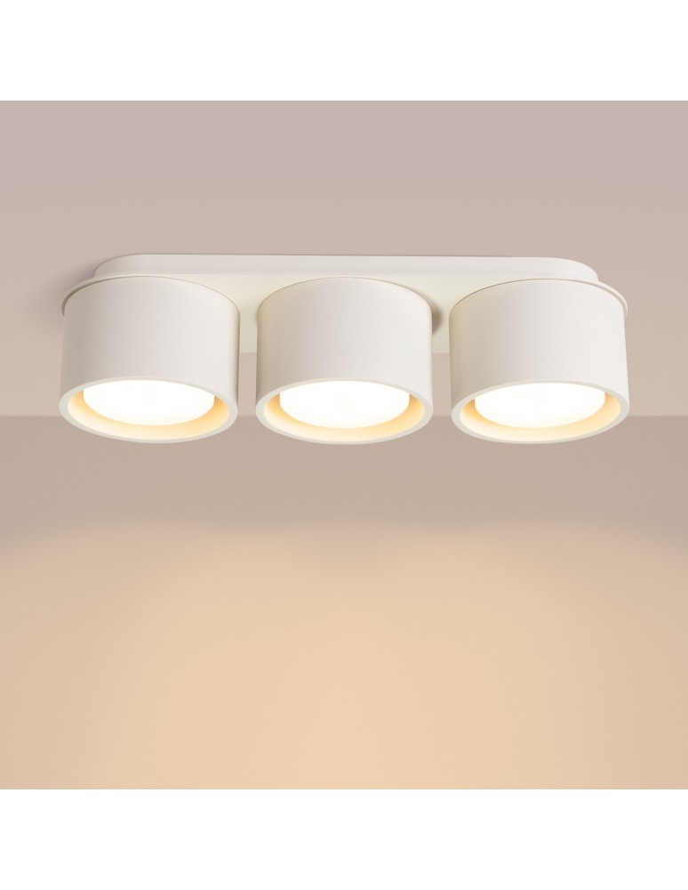 Sollux Plafon MODO 3 beżowy Gx53 SL.2444
