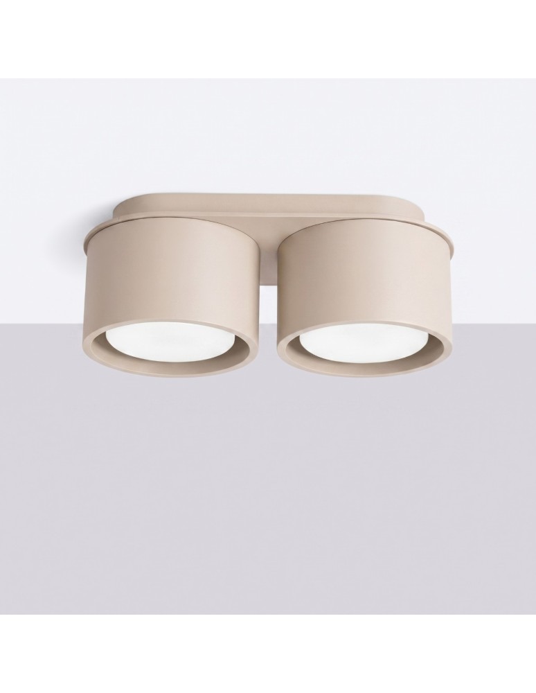 Sollux Plafon MODO 2 taupe Gx53 SL.2447