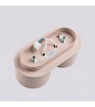 Sollux Plafon MODO 2 taupe Gx53 SL.2447