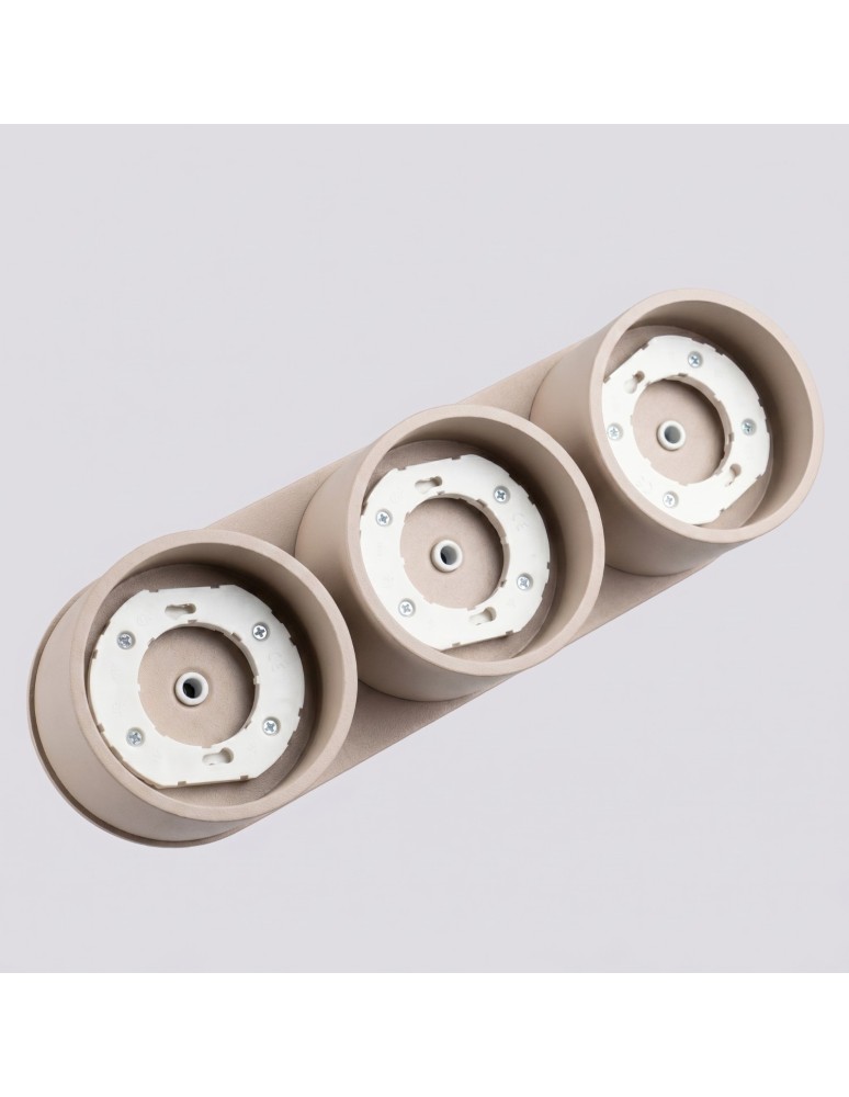 Sollux Plafon MODO 3 taupe Gx53 SL.2448