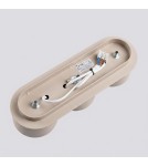 Sollux Plafon MODO 3 taupe Gx53 SL.2448