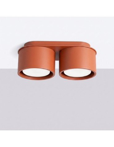 Sollux Plafon MODO 2 ochra czerwona Gx53 SL.2451 - produkt 2