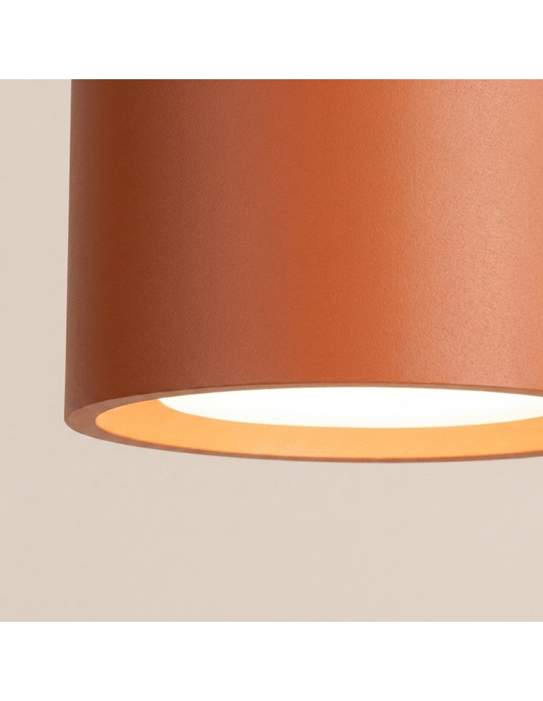 Sollux Plafon MODO 3 ochra czerwona Gx53 SL.2452