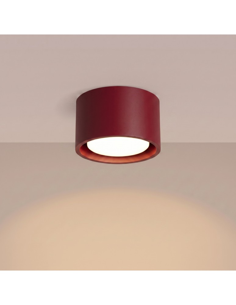 Sollux Plafon MODO 1 burgund Gx53 SL.2454
