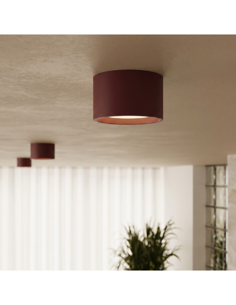 Sollux Plafon MODO 1 burgund Gx53 SL.2454