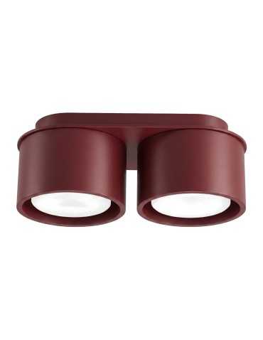 Sollux Plafon MODO 2 burgund Gx53 SL.2455