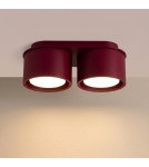 Sollux Plafon MODO 2 burgund Gx53 SL.2455