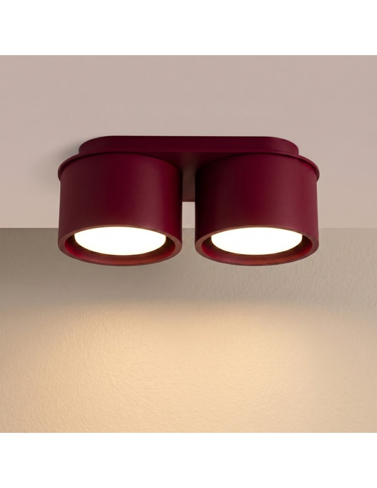 Sollux Plafon MODO 2 burgund Gx53 SL.2455