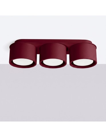 Sollux Plafon MODO 3 burgund Gx53 SL.2456 - produkt 2
