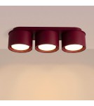 Sollux Plafon MODO 3 burgund Gx53 SL.2456