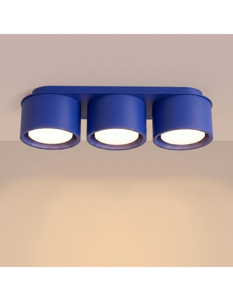 Sollux Plafon MODO 3 ultramaryna Gx53 SL.2460