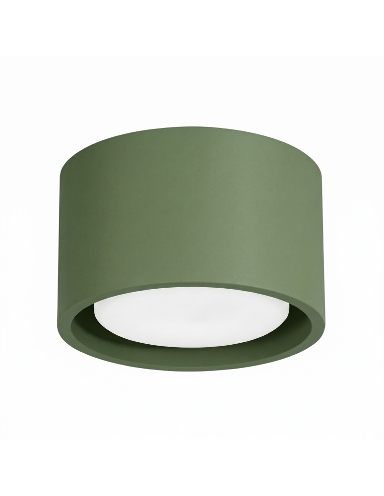 Sollux Plafon MODO 1 zielona oliwka Gx53 SL.2462