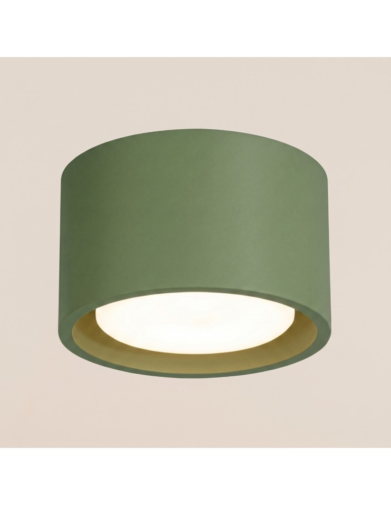 Sollux Plafon MODO 1 zielona oliwka Gx53 SL.2462