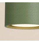 Sollux Plafon MODO 2 zielona oliwka Gx53 SL.2463