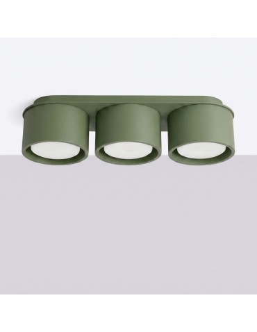 Sollux Plafon MODO 3 zielona oliwka Gx53 SL.2464 - produkt 2