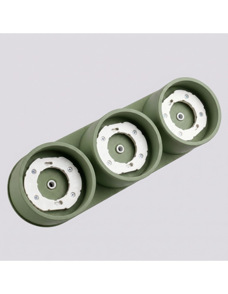 Sollux Plafon MODO 3 zielona oliwka Gx53 SL.2464 Sollux Plafon MODO 3 zielona oliwka Gx53 SL.2464