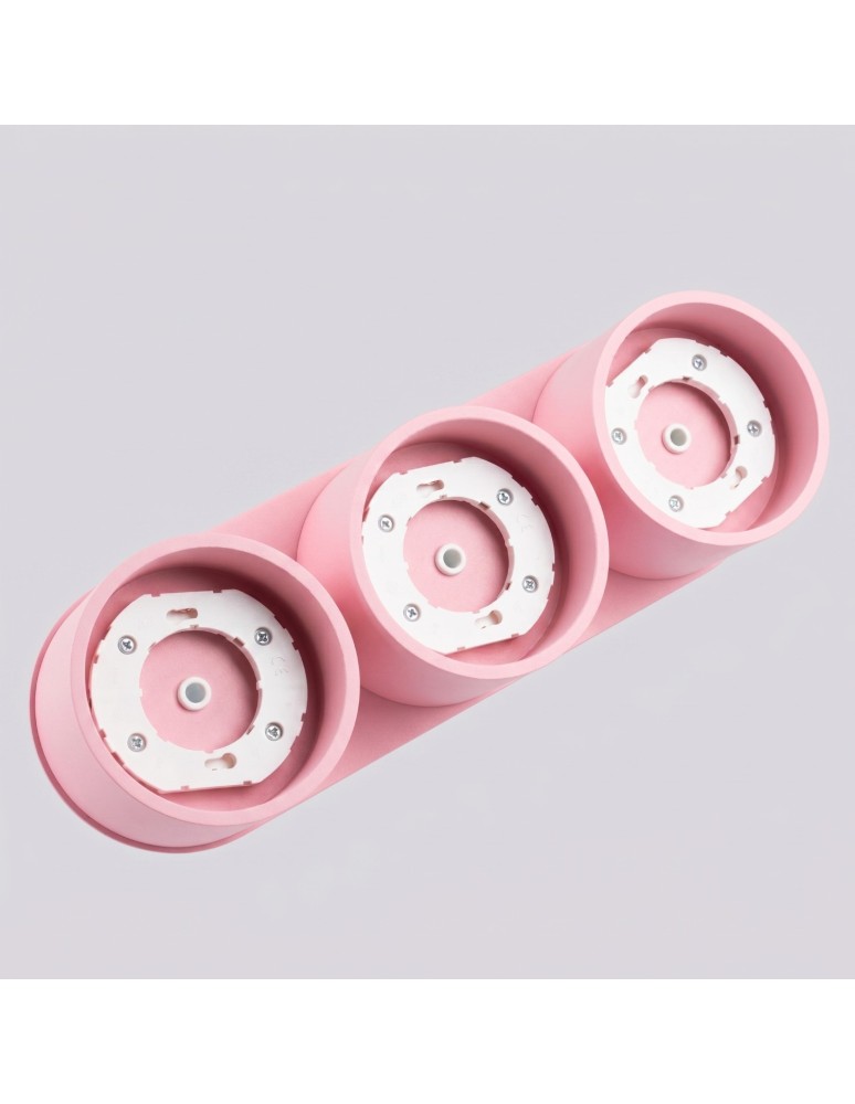 Sollux Plafon MODO 3 różowy Gx53 SL.2468