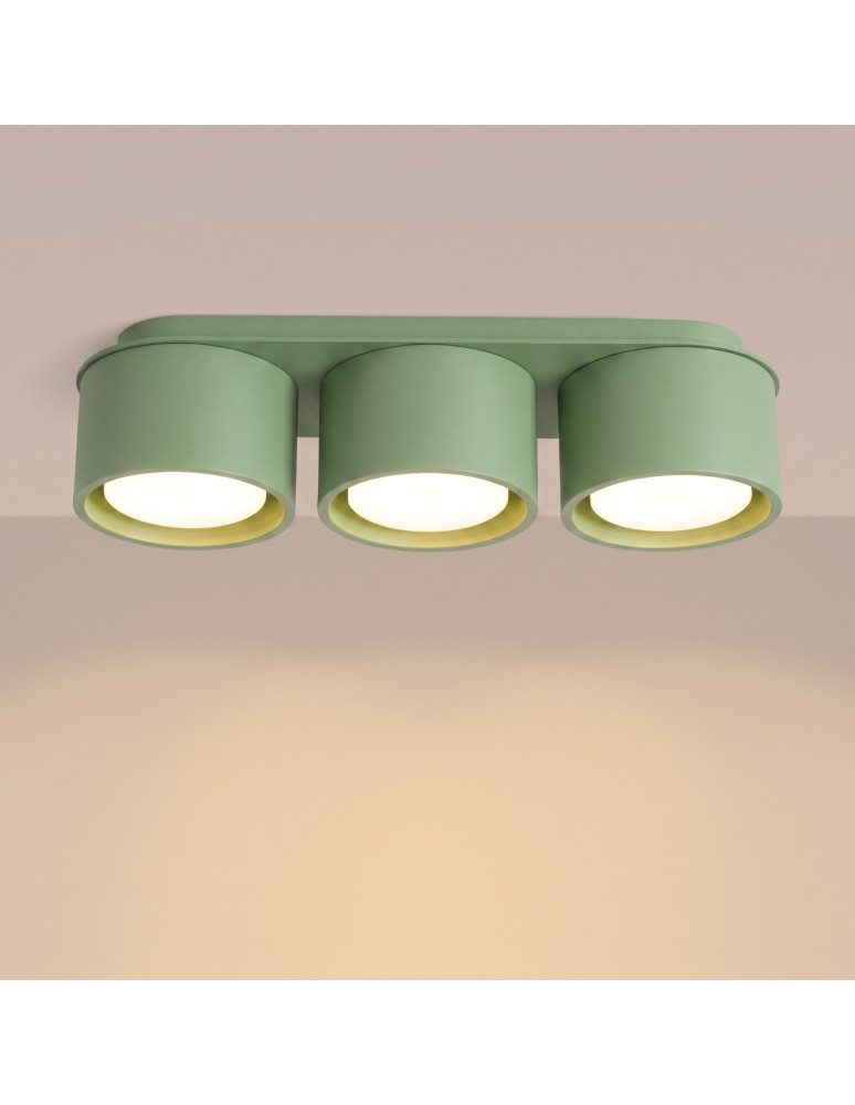 Sollux Plafon MODO 3 szałwiowy Gx53 SL.2472 Sollux Plafon MODO 3 szałwiowy Gx53 SL.2472