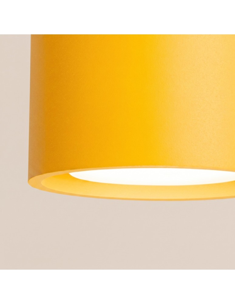 Sollux Plafon MODO 1 żółty Gx53 SL.2474