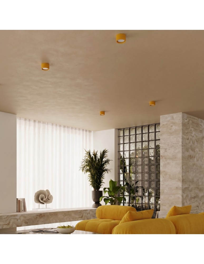 Sollux Plafon MODO 1 żółty Gx53 SL.2474