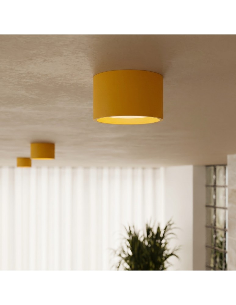 Sollux Plafon MODO 1 żółty Gx53 SL.2474