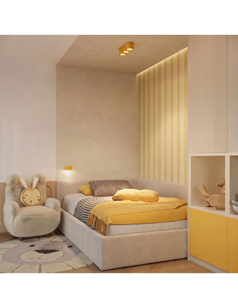Sollux Plafon MODO 2 żółty Gx53 SL.2475