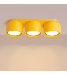 Sollux Plafon MODO 3 żółty Gx53 SL.2476