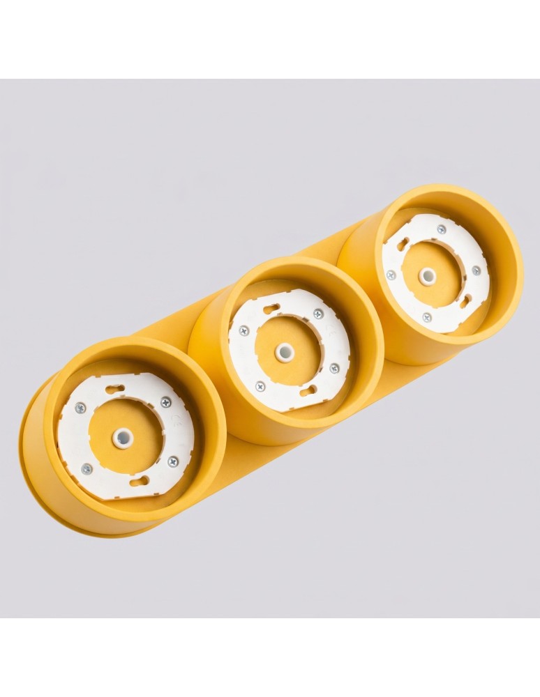 Sollux Plafon MODO 3 żółty Gx53 SL.2476