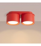Sollux Plafon MODO 2 czerwony Gx53 SL.2479