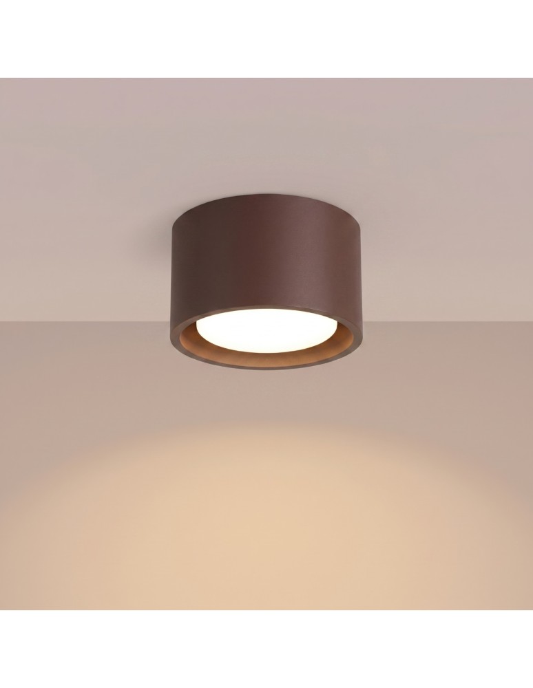 Sollux Plafon MODO 1 brązowy Gx53 SL.2482