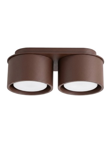 Sollux Plafon MODO 2 brązowy Gx53 SL.2483