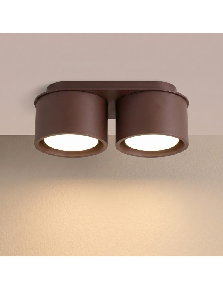 Sollux Plafon MODO 2 brązowy Gx53 SL.2483