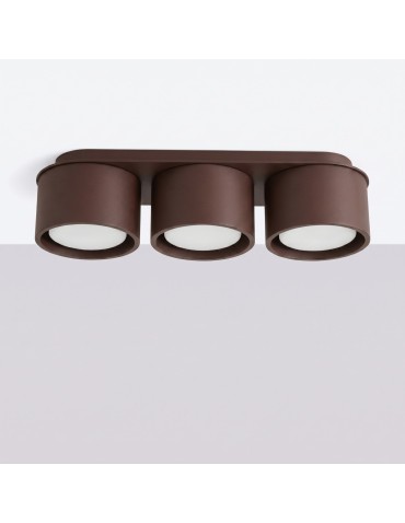 Sollux Plafon MODO 3 brązowy Gx53 SL.2484 - produkt 2