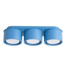 Sollux Plafon MODO 3 błękitny Gx53 SL.2488