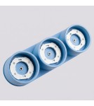 Sollux Plafon MODO 3 błękitny Gx53 SL.2488