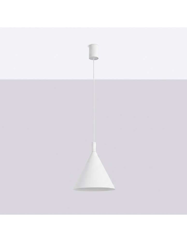 Sollux Lampa wisząca NOX 25 biała SL.2521