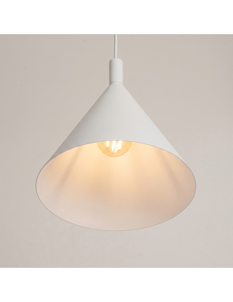 Sollux Lampa wisząca NOX 25 biała SL.2521