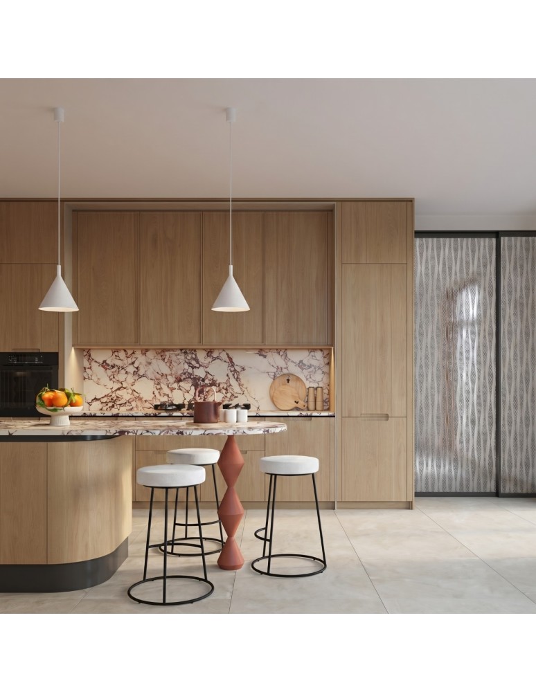 Sollux Lampa wisząca NOX 25 biała SL.2521