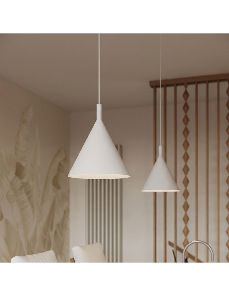 Sollux Lampa wisząca NOX 25 biała SL.2521