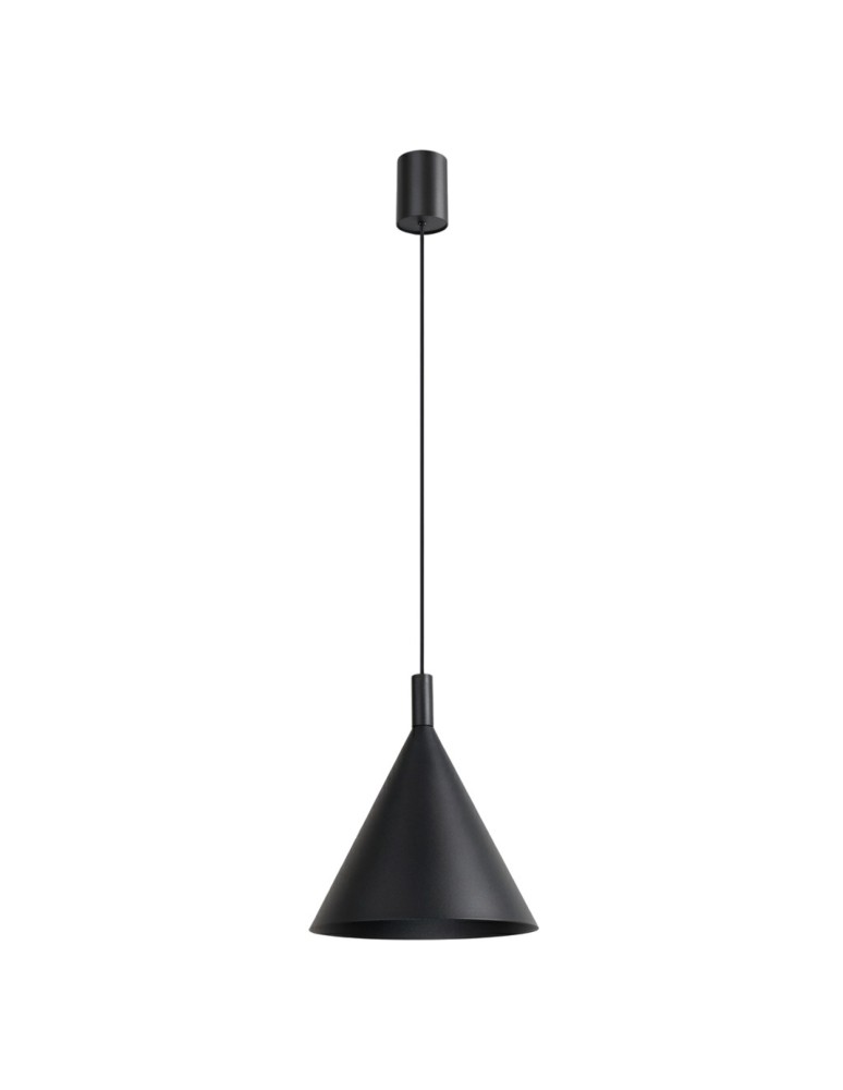 Sollux Lampa wisząca NOX 25 czarna SL.2522 Sollux Lampa wisząca NOX 25 czarna SL.2522