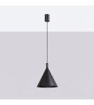 Sollux Lampa wisząca NOX 25 czarna SL.2522 Sollux Lampa wisząca NOX 25 czarna SL.2522