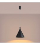 Sollux Lampa wisząca NOX 25 czarna SL.2522 Sollux Lampa wisząca NOX 25 czarna SL.2522