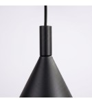 Sollux Lampa wisząca NOX 25 czarna SL.2522 Sollux Lampa wisząca NOX 25 czarna SL.2522