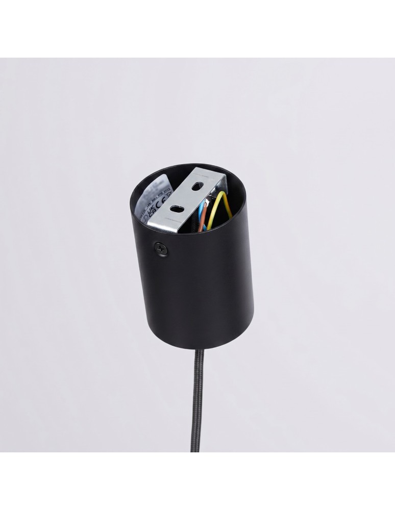 Sollux Lampa wisząca NOX 25 czarna SL.2522 Sollux Lampa wisząca NOX 25 czarna SL.2522