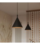 Sollux Lampa wisząca NOX 25 czarna SL.2522 Sollux Lampa wisząca NOX 25 czarna SL.2522