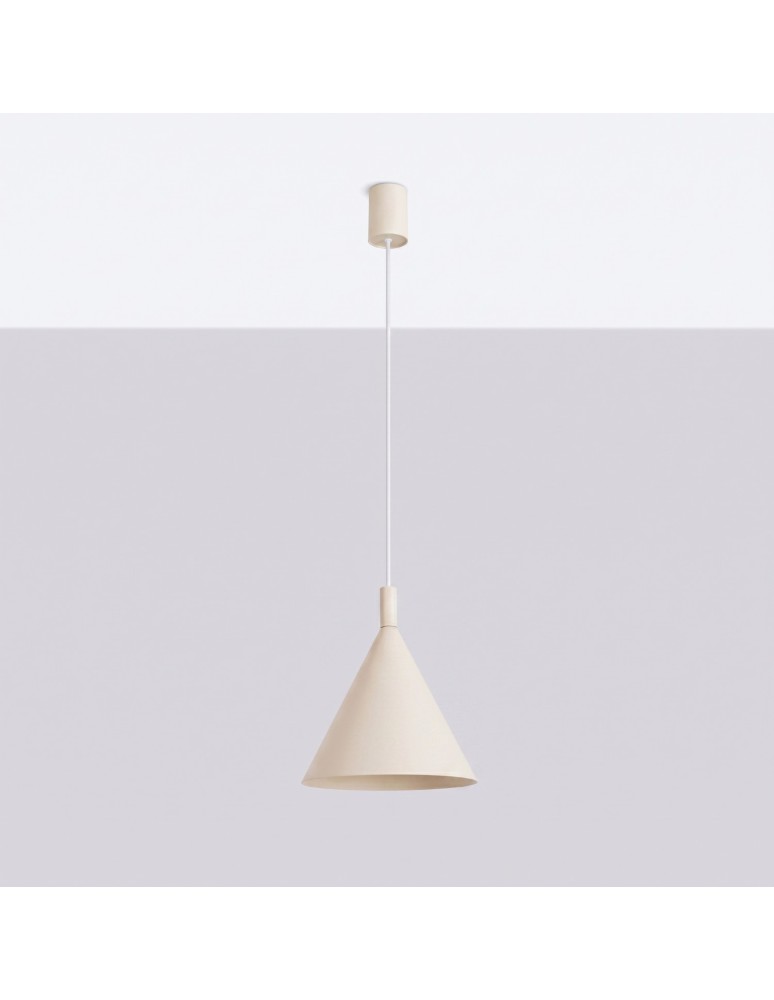 Sollux Lampa wisząca NOX 25 beżowa SL.2524