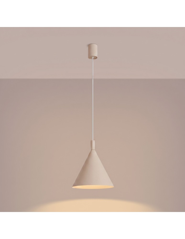 Sollux Lampa wisząca NOX 25 beżowa SL.2524