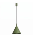 Sollux Lampa wisząca NOX 25 zielona oliwka SL.2525