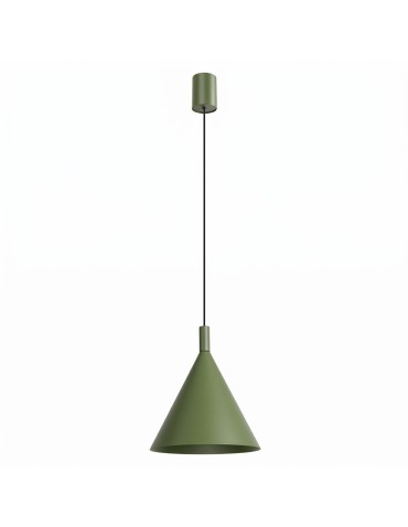 Sollux Lampa wisząca NOX 25 zielona oliwka SL.2525