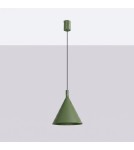 Sollux Lampa wisząca NOX 25 zielona oliwka SL.2525